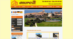 Desktop Screenshot of inmobiliariasabinillas.com