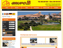 Tablet Screenshot of inmobiliariasabinillas.com